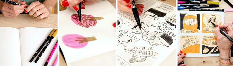 Diário ilustrado: prática diária e consciente