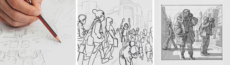 Basic Principles of Drawing People from Imagination