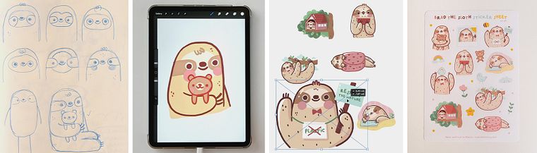 Ilustración kawaii: crea personajes encantadores