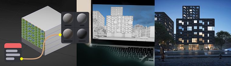 Storytelling visuel pour la visualisation architecturale en 3D