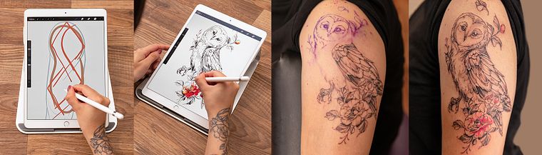 Tatuaggio naturalistico: dal tratto alla pelle