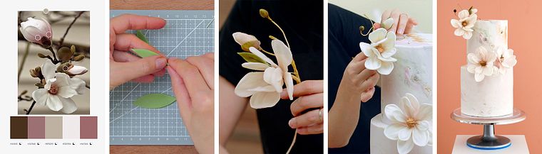 Florales Cake Design: Forme essbare Kunst