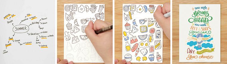 Desenho criativo e lettering manual para iniciantes