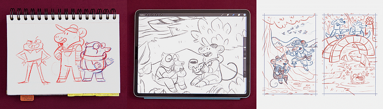 Creación de un porfolio de ilustración infantil