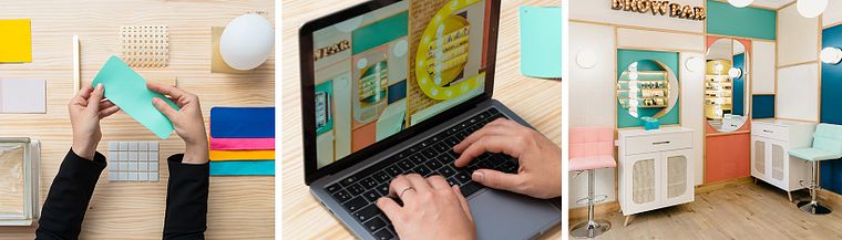 Architecture d'intérieur pour une marque ou un commerce