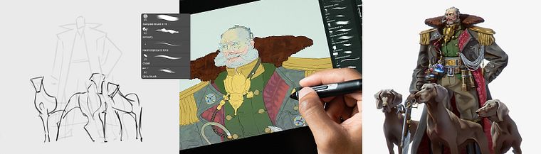 Introduction to Concept Art For Expressive Character Design