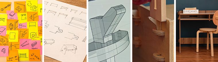 Design e produção de móveis personalizados com router CNC