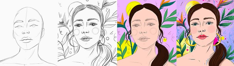 Création de portraits : Adobe Fresco pour débutants