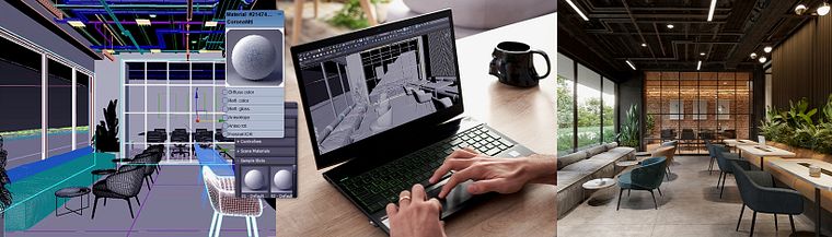ArchViz fotorealistica con 3ds Max: materiali e luci