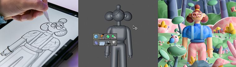 Cinema 4D: Gestalte Pop Art in 3D