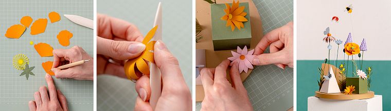 Esculturas de papel para Set Design