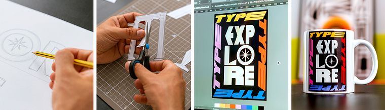 Création d'une affiche typographique sur Illustrator