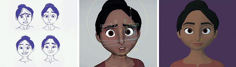 Animation von ausdrucksstarken Figuren mit Maya