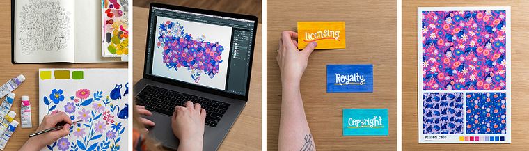 Art licensing da zero per una carriera nell’illustrazione