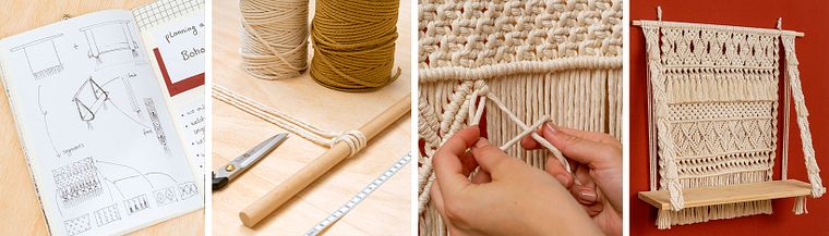 Macramé: From the First Knot to the Finished Design