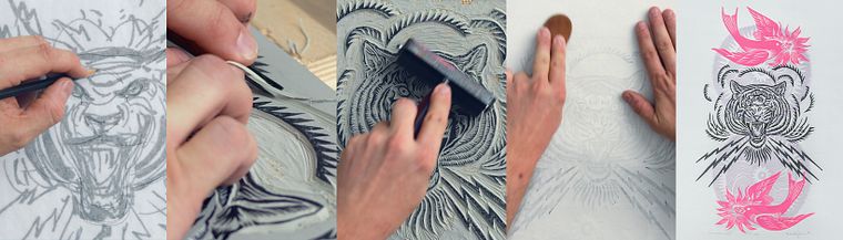 Contemporary Printmaking with Linoleum