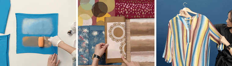 Discharge Printing Techniques for Textiles