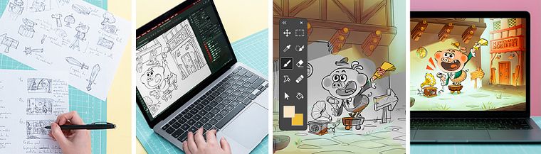 Criação de cenário ilustrado com Photoshop