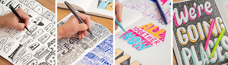 Carnet de croquis et lettering manuel : libérer sa créativité