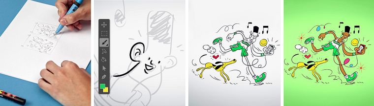 Digitale Illustrationstechniken: Finde deinen Stil