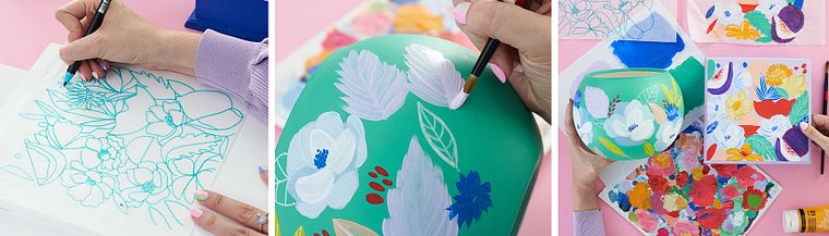 Acrylic Illustration for Products
