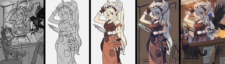 Digital Illustration: Create Manga Characters