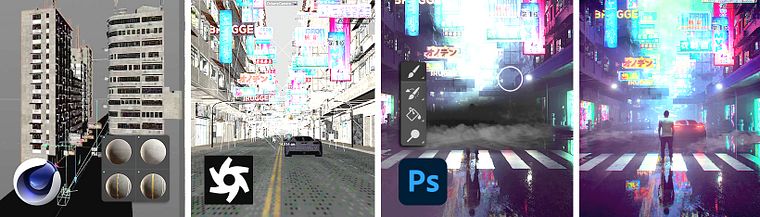 Sci-Fi Scenes in 3D with Cinema 4D and OctaneRender