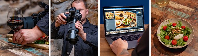 Initiation à la photographie gastronomique pour la restauration