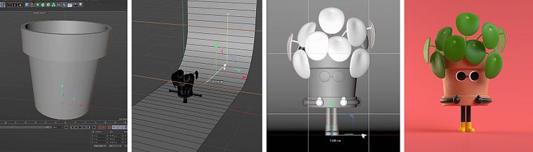 Initiation à la modélisation de personnages 3D sur Cinema 4D