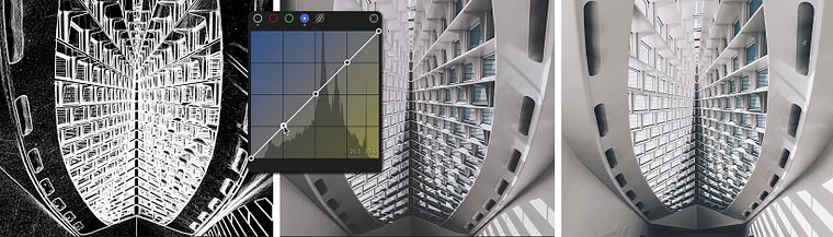 Retouche de photos d'architecture sur Lightroom