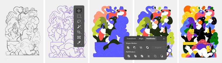 Digital Illustration: When Color Meets Imagination