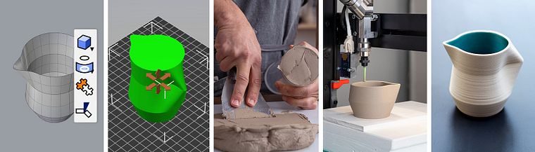Einführung in 3D-Druck mit Keramik
