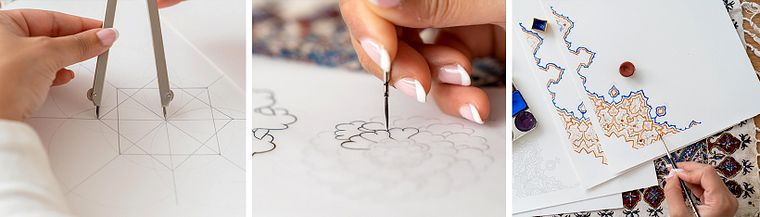 Introduction to Islamic Art: Create Biomorphic Patterns