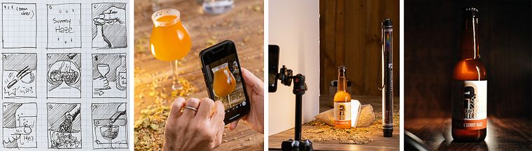 Criação de vídeo profissional com celular para redes sociais