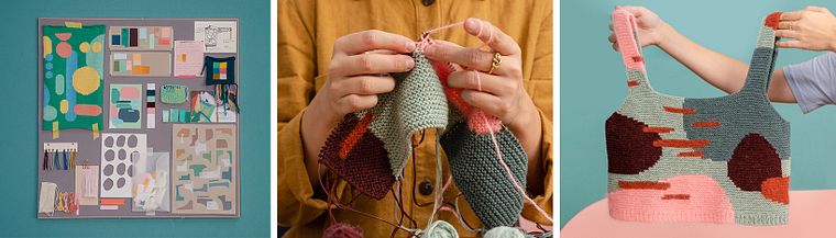 Prendas de punto con intarsia: de la idea al patrón