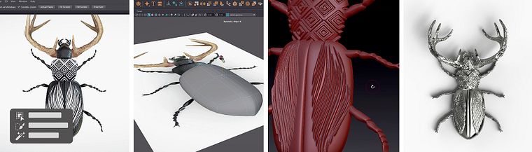 3D-Design und Modellierung von Schmuckstücken