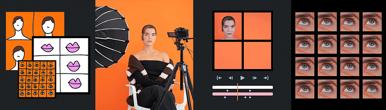 Réalisation de vidéos créatives pour une marque