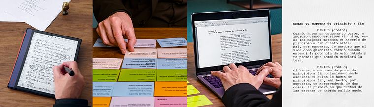 Escrita de roteiro: técnica do esquema de passos