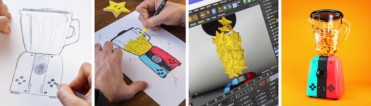 Volume and Texture in Cinema 4D: Transform Objects