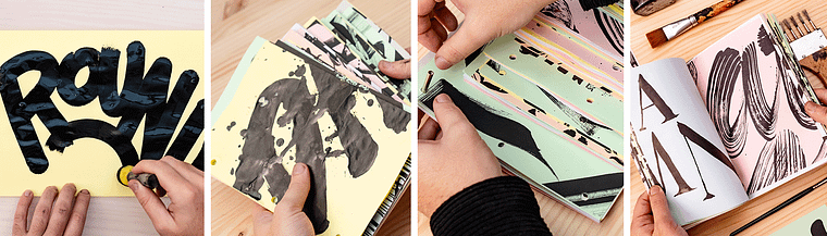Calligrafia creativa: trova il tuo stile con uno sketchbook