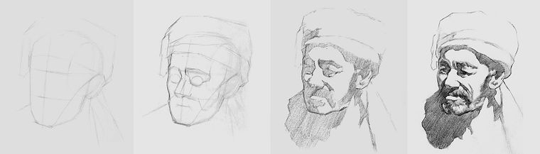 Fundamentals of Portrait Drawing with Pencil