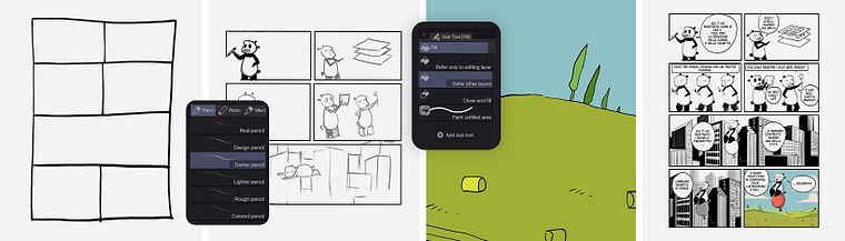Einführung in Clip Studio Paint: Zeichne Comicstrips