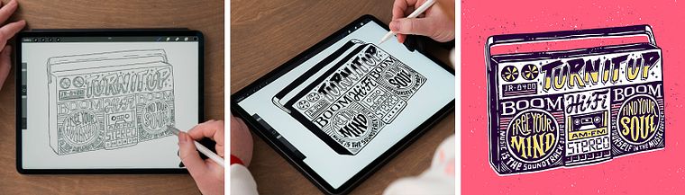 Lettering manual retro: abraza la imperfección