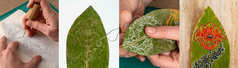 Extraordinary Embroidery: Explore Alternative Organic Materials