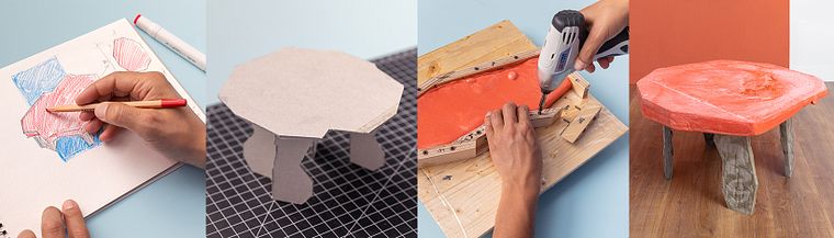 Product design con poliuretano espanso