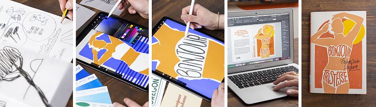 Illustration und Lettering: Gestalte ein Buchcover
