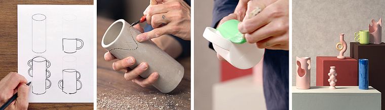 Designing a Ceramic Collection: The Slip Casting Technique