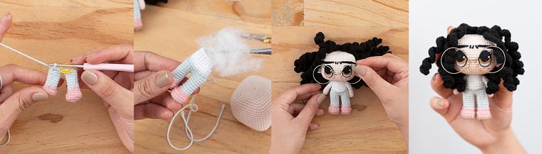 Amigurumi: twórz szydełkiem ludzkie postacie