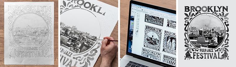 Aquarelltechniken für Grafikdesign