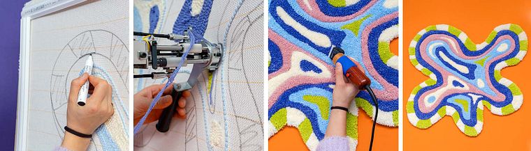 Tufting for Beginners: Design Colorful Textile Art